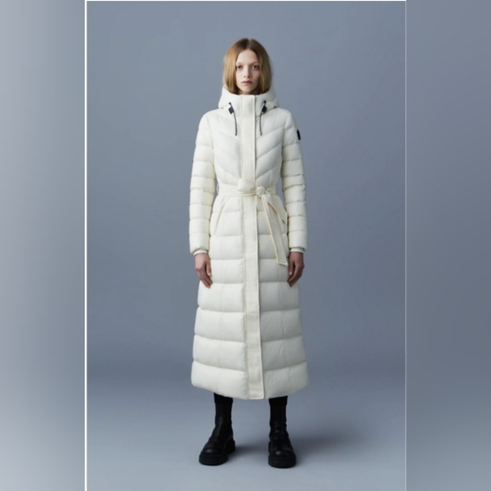Do Not Purchase! Mackage CALINA Lustrous down maxi coat Cream M